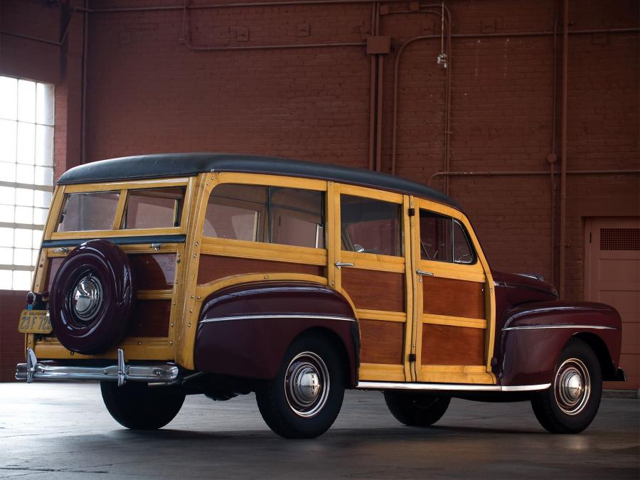  Ford V8 Super Deluxe Station Wagon 1948 года  (фото 56 из 62)